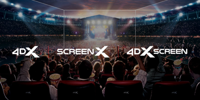 國際知名電影技術(shù)公司發(fā)布旗下4DX、ScreenX全新品牌標(biāo)識！