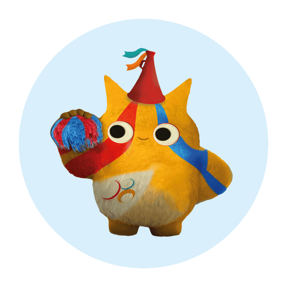 第八屆全港運(yùn)動(dòng)會(huì)吉祥物啦啦仔_高瑞品牌